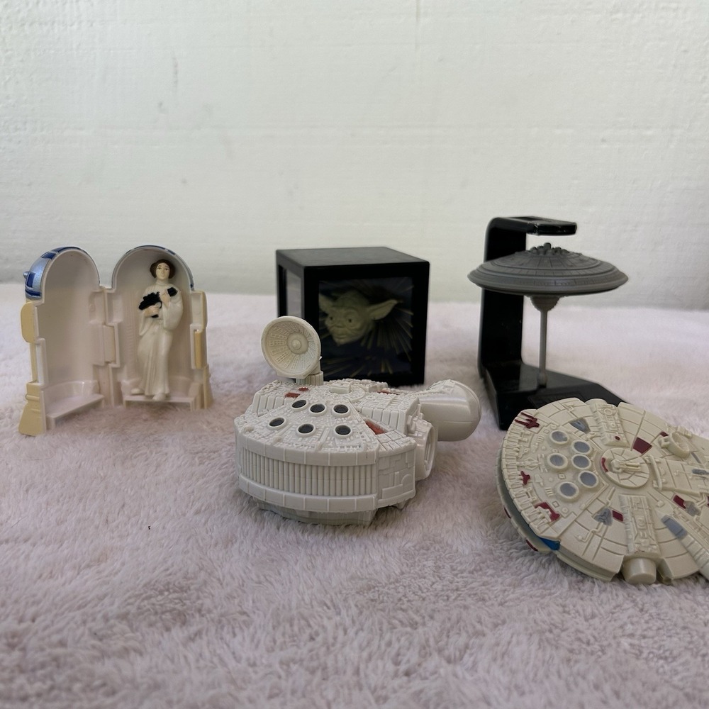 Taco Bell Kids Meal 1996 Star Wars Trilogy Special Edition Toys 5 - Pre-owned